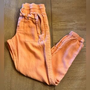 Athleta linen joggers